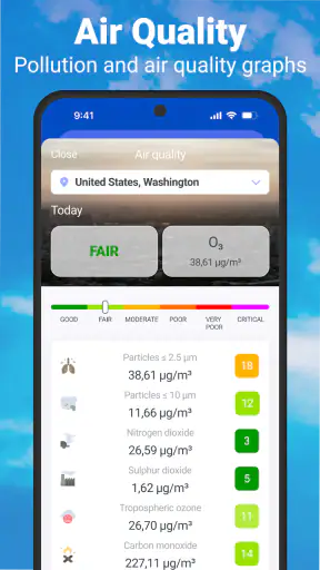 Weather & Rain Radar Forecast screenshot