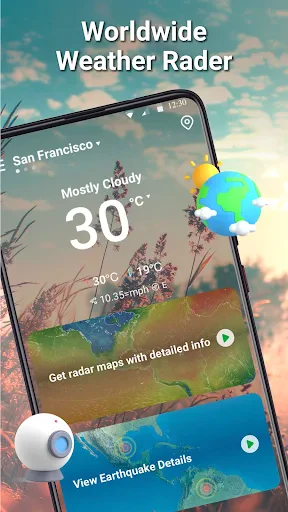 Weather Tracker-Live forecast screenshot