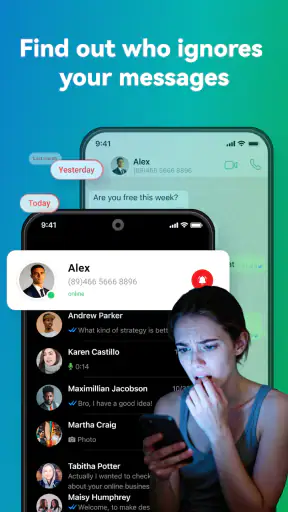 WeLastseen: Chat App tracker screenshot