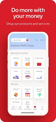Wells Fargo Mobile® screenshot