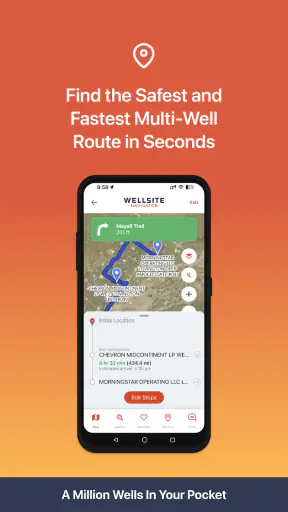 Wellsite Navigator screenshot