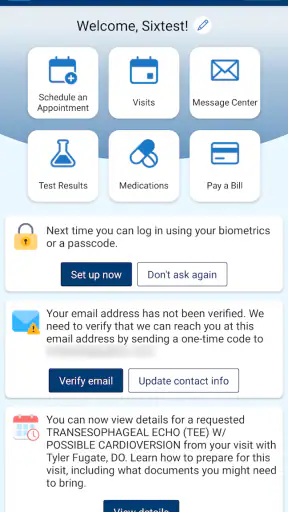 WellSpan screenshot