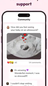 WeMoms Pregnancy Baby Tracker screenshot