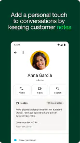 WhatsApp Business screenshot