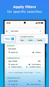 Whitepages - Find People screenshot