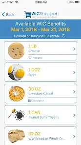 WICShopper screenshot