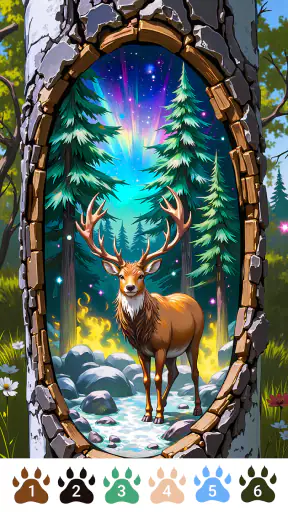 Wild Color - Paint by Number screenshot