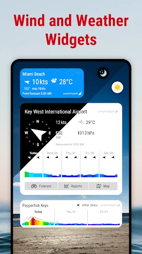 Windfinder: Wind & Weather map screenshot