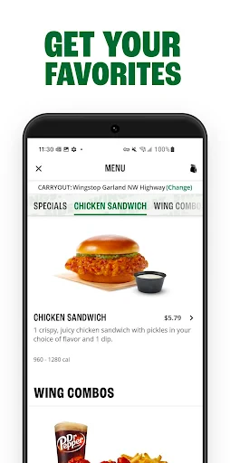 Wingstop screenshot