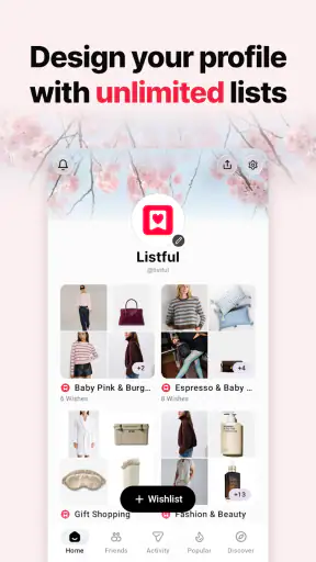 Wishlist Maker - Listful screenshot