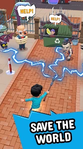 Wizario: Idle Magic RPG screenshot