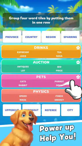 Word Association Sort: Puzzle screenshot