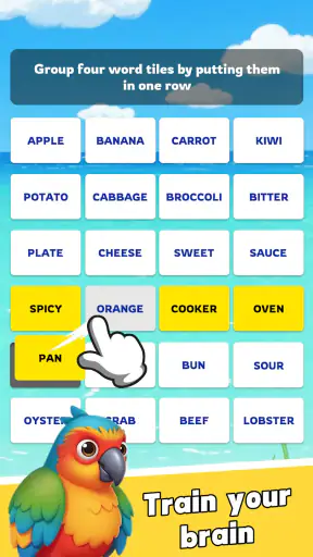 Word Association Sort: Puzzle screenshot