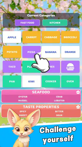 Word Association Sort: Puzzle screenshot