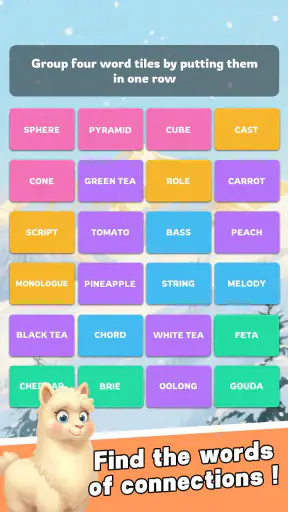 Word Association Sort: Puzzle screenshot