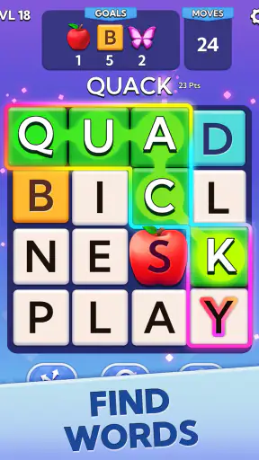 Wordscapes Word Blast screenshot