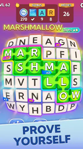 Wordscapes Word Blast screenshot