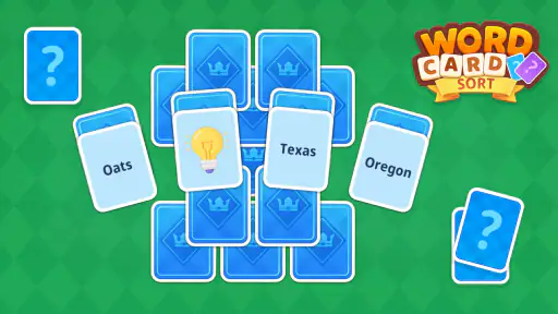 Word Card Sort: Solitaire screenshot