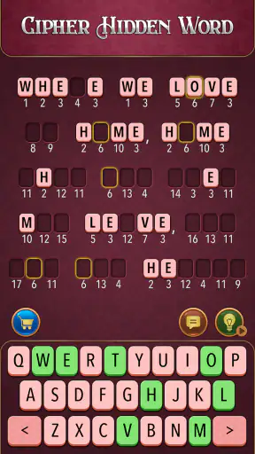 Word Code - Cryptogram Puzzle screenshot