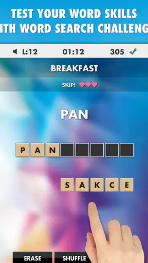 Word Search Challenge PRO screenshot
