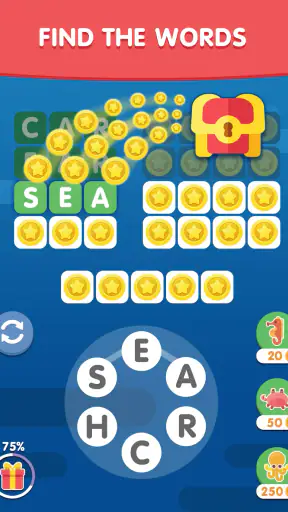 Word Search Sea: Offline Games screenshot