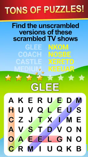 Word Search World Hollywood screenshot