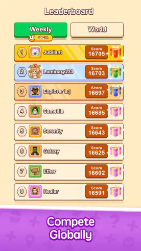 Word Solitaire Together screenshot