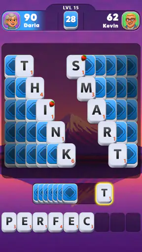 Word Tiles GO screenshot