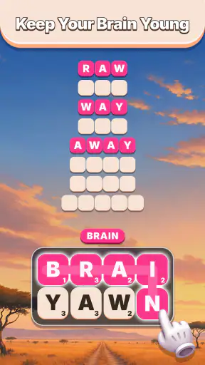 Word Tiles - Relaxing Puzzle screenshot