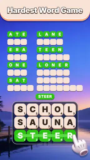 Word Tiles - Relaxing Puzzle screenshot