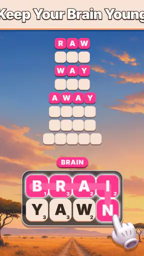 Word Tiles - Relaxing Puzzle screenshot