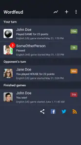 Wordfeud Premium screenshot