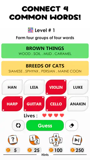 Words: Associations Word Game screenshot