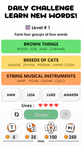 Words: Associations Word Game screenshot