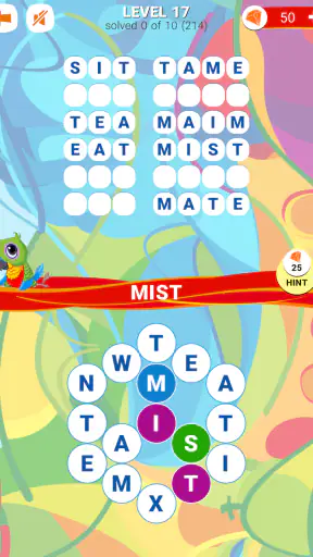 Words in Color screenshot