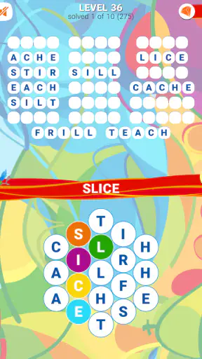 Words in Color screenshot
