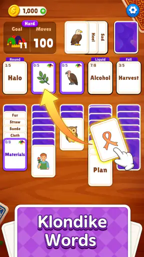 Words Klondike : Associations screenshot