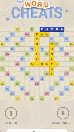 Words with EZ Cheats screenshot
