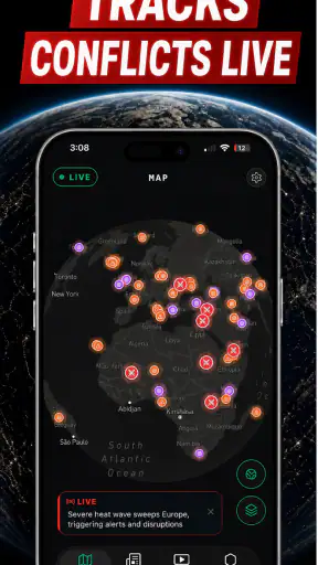 World Monitor: GlobeAlert screenshot