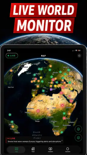 World Monitor: GlobeAlert screenshot