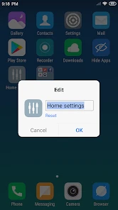 X Launcher Pro screenshot