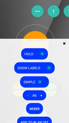 XME TRIGGERS screenshot