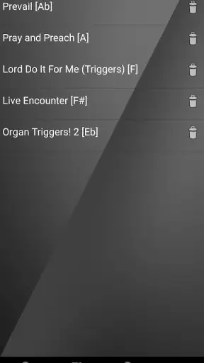 XME TRIGGERS screenshot