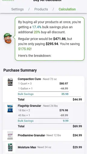 Yard Mastery: Lawn Care App screenshot