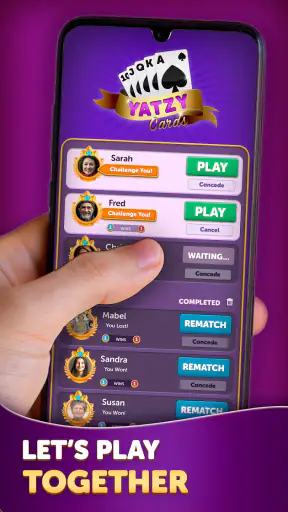 Yatzy Cards screenshot