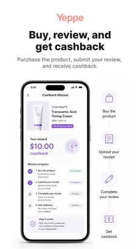 Yeppe – Creator Rewards screenshot