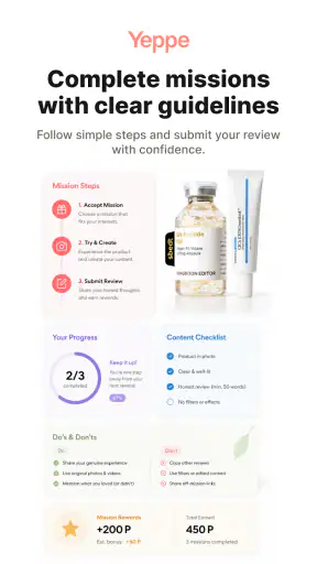 Yeppe – Creator Rewards screenshot