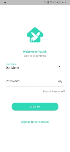 YoLink screenshot