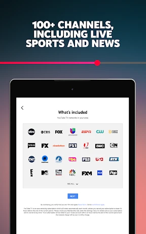 YouTube TV: Live TV & more screenshot