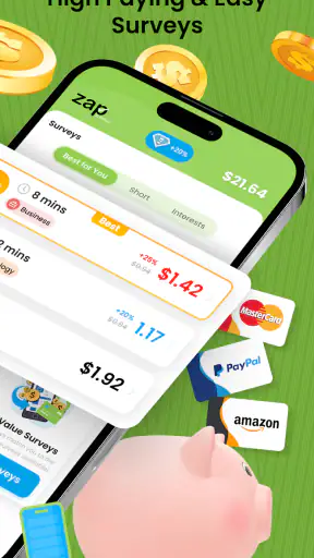 Zap Surveys: Earn Easy Money screenshot